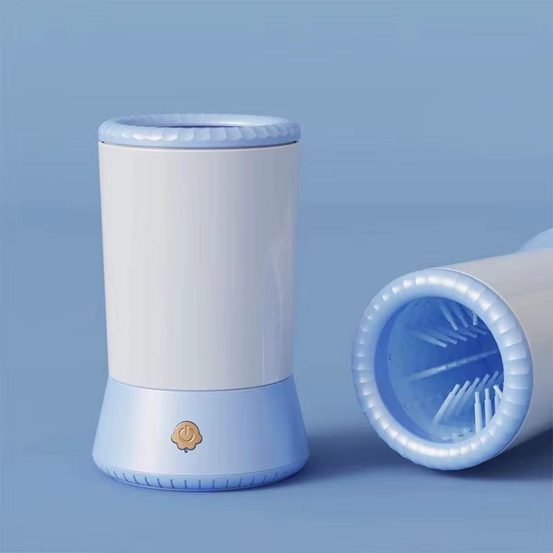 Pet Portable Dog Paw Washer Automatic Pet Paw Cleaner Electric Paw Massager USB Rechargeable Dog Paw Cleaner Automatic